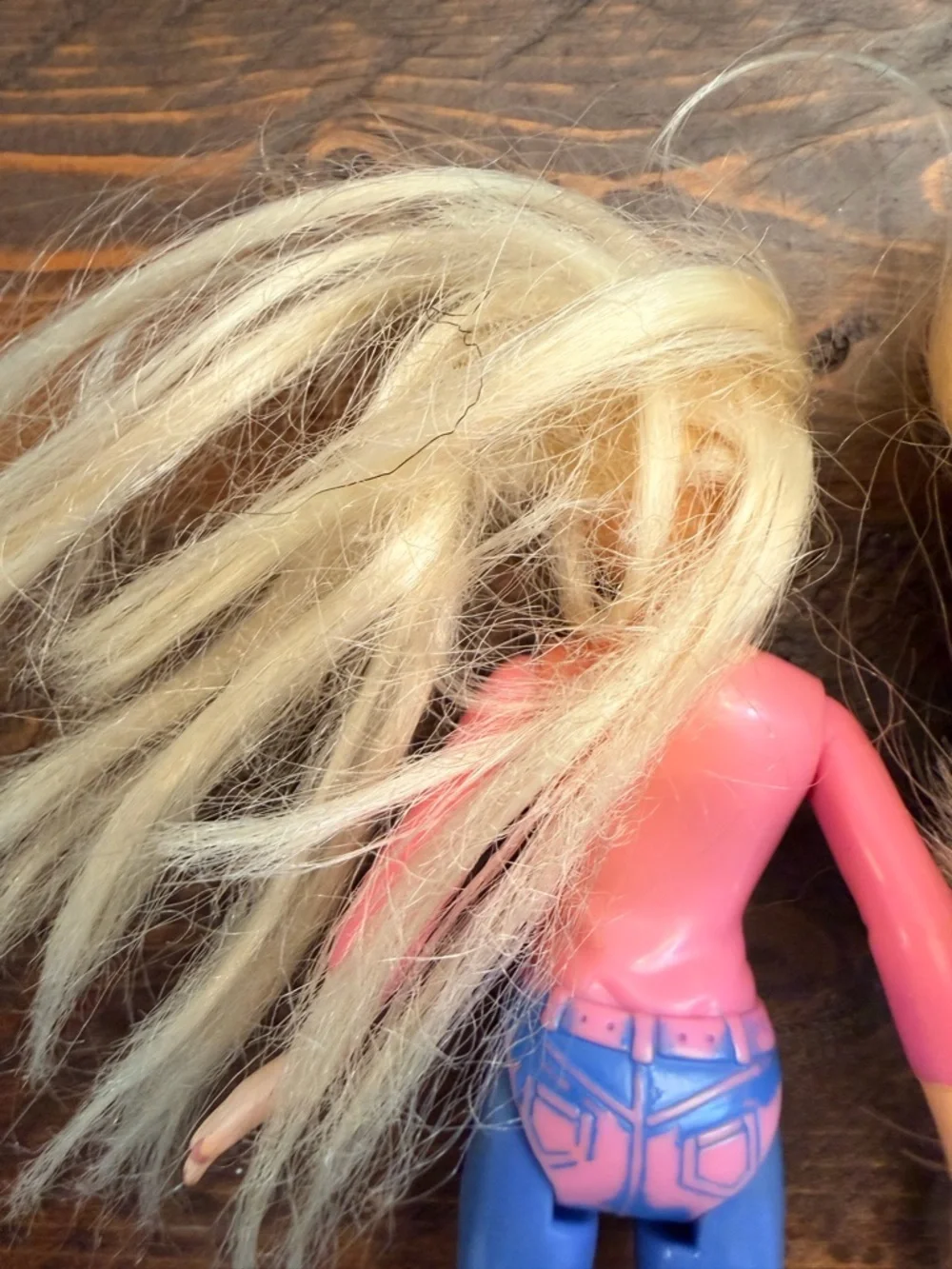 Fisher Price Loving Family Dollhouse BLONDE mom daughter doll 2006 GUC SET OF 2